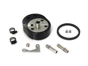 Engine Coolers Assoc Parts: Oil Cooler Adaptor with By-pass. Fits most Twin Cam 1999-2017. - Jagg Oil Coolers