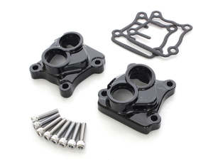 Pushrods Cvrs Lifters Blocks: Tappet Covers - Gloss Black. Fits Twin Cam 1999-2017. - Rollies Speed Shop