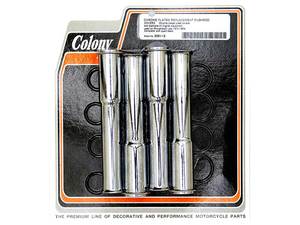 Pushrods Cvrs Lifters Blocks: Lower Pushrod Covers – Chrome. Fits Shovel Big Twin Late 1979-1984.