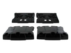 Rocker Covers - Matte Black. Fits Twin Cam 1999-2017 - Rollies Speed Shop