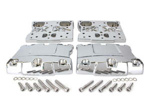 Rocker Covers - Chrome. Fits Twin Cam 1999-2017 - Rollies Speed Shop