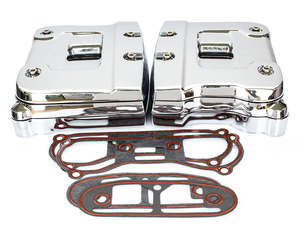 Rocker Covers - Chrome. Fits Big Twin 1984-1991. - Rollies Speed Shop