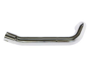 Exhaust Brackets Supports: Slimline Duals Crossunder Pipe. Fits Touring 2009up with Rinehart Headers. - Rinehart Exhaust