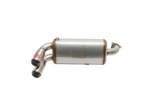 Power Tune XTO UTV Exhaust - Stainless Steel with Race Muffler. Fits Polaris RZR&hellip;