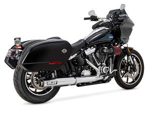 Mufflers Breakout: 4in. Supersport Slip-On Muffler - Chrome. Fits Softail Street Bob, Low Rider S, Low Rider ST & Heritage 2025up - Vance And Hines