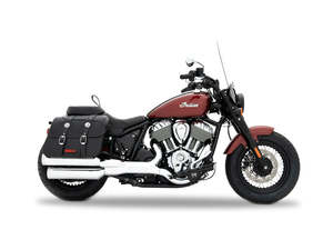 4in. Slip-On Mufflers - Chrome with Chrome End Caps. Fits Indian Cruiser 2022up &hellip;
