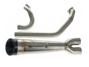 Shorty Turnout 2-into-1 Exhaust - Stainless Steel. Fits Indian Cruiser 2022up - &hellip;