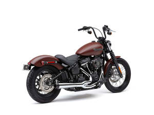 El Diablo 2-into-1 Exhaust - Chrome with Black End Cap. Fits Street Bob 2018-24 &hellip;