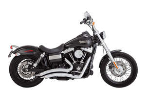 Big Radius Exhaust - Chrome. Fits Dyna 2006-2017 - Vance And Hines