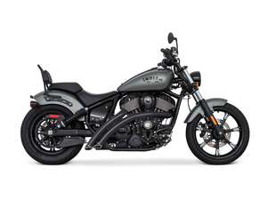 Radical Radius Exhaust - Black with Black End Caps. Fits Indian Cruiser 2022up -&hellip;
