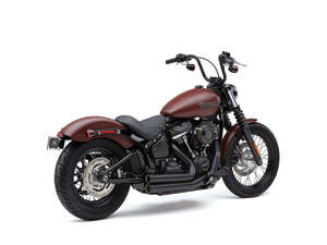 Speedster 909 Exhaust - Black. Fits Street Bob 2018-2024, Standard 2020-2024, De&hellip;