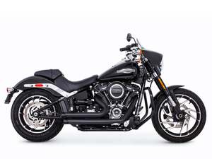 Amendment Exhaust - Black. Fits Softail 2018up. - Freedom Performance Exhaust