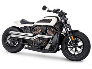 Declaration Turnouts Exhaust - Chrome. Fits Sportster S 2021-2023 - Freedom Perf&hellip;