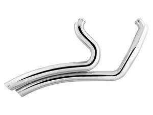 Sharp Curve Radius Exhaust - Chrome with Chrome End Caps. Fits Touring 2017up. -&hellip;
