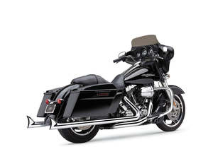 Speedster Dual Exhaust - Chrome with Chrome Fishtail Tips. Fits Touring 2017up. &hellip;