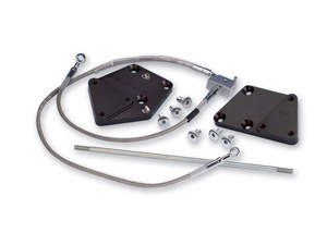 Foot Controls Extensions: 3in. Forward Control Extension Kit. Fits Softail 2000-2006. - Arlen Ness