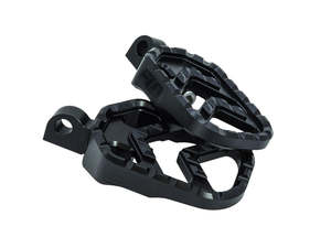 H D Male Mount Black: Savage Series Footpegs with HD Male Mount - Black - Flo Motorsports