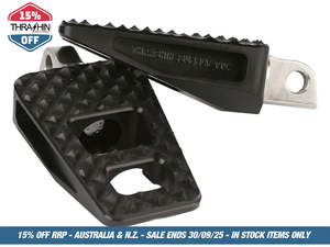 P-54 Footpegs with HD Male Mount - Black. - Thrashin Supply