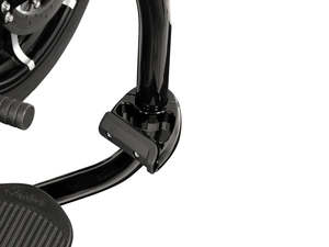 Harley Davidson: Toe Rest Cruise Pegs - Black. Fits Models with 1-1/4in. Crash Bars. - Ciro3D