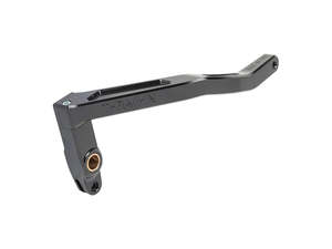 Foot Brake Levers Other Spares: Brake Pedal Arm - Black. Fits Dyna 1999-2017 with Mid Controls. - Thrashin Supply