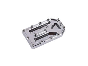 Aggressor Brake Pedal Pad - Chrome. Fits Touring 1980up, FL Softail 1986-2017 & &hellip;