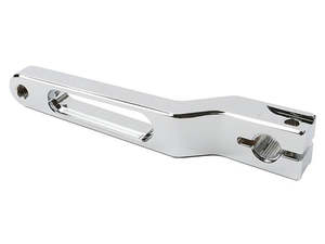 Foot Shift Levers Other Spares: Billet Shift Lever - Chrome. 1in. Shorter Length. Fits Touring 1983up, Trike 2008up, FXR 1982-1994 & FL Softail 1986-2017. - Thrashin Supply