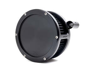 Bt93 17 Cv Carb Delphi Efi Cable: BA Air Cleaner Kit - Black with Solid Cover. Fits Softail 2000-2015, Dyna 1999-2017, Touring 1999-2007 with CV Carb or Cable Operated Delphi EFI - Feuling