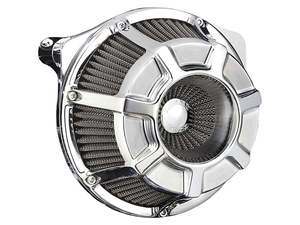 Beveled Air Cleaner Kit - Chrome. Fits Softail 2000-2015, Dyna 1999-2017, Tourin&hellip;