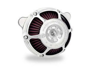 Milwaukee Eight 17up: Max HP Air Cleaner Kit - Chrome. Fits Touring 2017-2024 & Softail 2018-2024 - Performance Machine