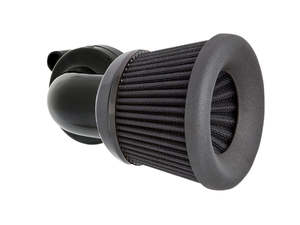 Velocity 90° Air Cleaner Kit - Black. Fits Sportster 1988-2021. - Arlen Ness