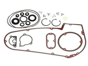 Gaskets Primary: Primary Cover Gasket Kit. Fits 4Spd Big Twin 1965-1986 & Softail 1984-1988.