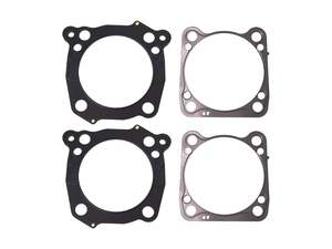 Gaskets Top End Rocker M8: Head & Base Gasket Set. 0.030in. MLS Head Gasket, 0.014in. Base. Fits Touring 2017-2024 & Softail 2018-2024 with S&S 129/132ci (4.320in.) Engine or SE131 (4.310in.) Engine. - Cometic Gaskets