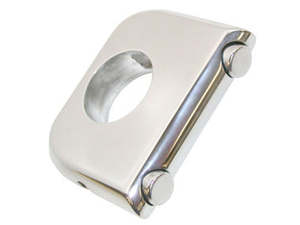 Slim Line Dual Button 1in. Handlebar Control, Polished - Pingle