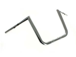 Handlebars 1 1 2 Chrome: 12in. x 1-1/2in. Buck Fifty Handlebar - Chrome. Fits CVO Road Glide 2023up & Road Glide 2024up - Khrome Werks