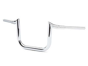 10in. x 1-1/2in. Grande Prime Ape Handlebar - Chrome. - LA Choppers