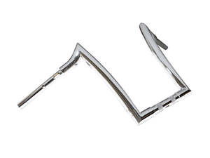 Handlebars 1 1 2 Chrome: 14in. x 1-1/2in. R Series Handlebar - Chrome. Fits CVO Road Glide 2023up & Road Glide 2024up - Factory 47 Handlebars