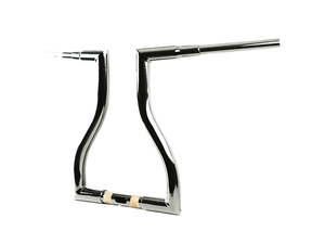 Handlebars 1 1 2 Chrome: 16in. x 1-1/2in. Thresher Handlebar - Chrome. Fits Road Glide 2015-2023 & Road King Special 2017-2025 - LA Choppers