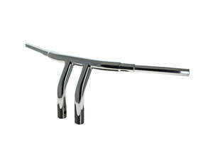 10in. x 1-1/2in. Drag T-Bar Handlebar - Chrome - LA Choppers