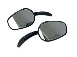 Mirrors Black: ‘Asshole’ Mirrors with Arrowhead Design – Black