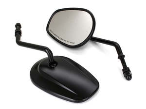 Mirrors Black: OEM H-D 2003up Style Mirrors – Black