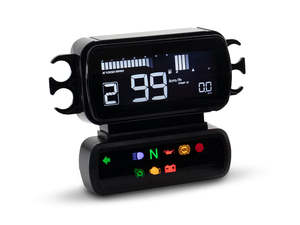 Speedometer/Tachometer - Black. Fits Softail 2004-2010, Dyna 2004-2011, Sportste&hellip;