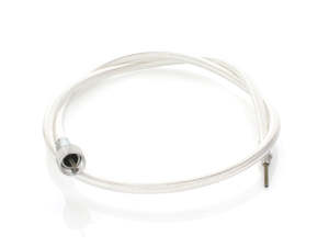 40in. Speedo Cable with 16mm Nut - Platinum Braided. - Barnett Clutches