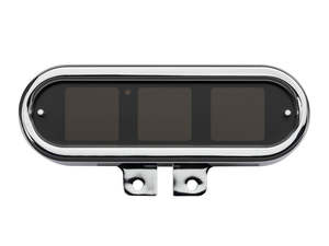 Handlebar Mounted Oval Speedometer/Tachometer - Chrome. Fits Softail 2004-2010, &hellip;
