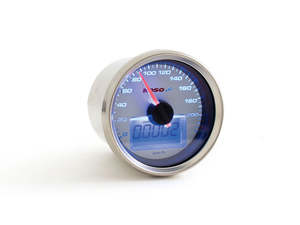 Speedos Mts Custom App: 2-3/8in. Digital Speedometer - Silver. - Koso