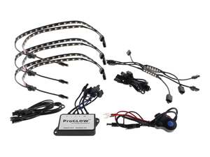 ProGlow Bluetooth Engine, Ground Effects & Saddelbag Accent Light Kit - Custom Dynamics