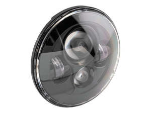 7in. LED HeadLight Insert - Black. Fits H-D, Indian Chief Classic & Dark Horse M&hellip;