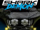 Shark Demon 2 Performance LED Headlight Kit - White & White. Fits Road Glide 201&hellip;