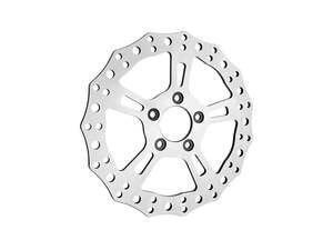 11.8in. Rear Jagged Stainless Steel Disc Rotor. Fits Touring 2008up - Arlen Ness