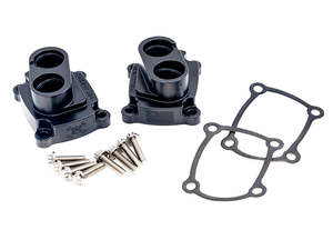 Engine: Lifter Block Cover Set - Black. Fits Milwaukee Eight 2017up - Feuling