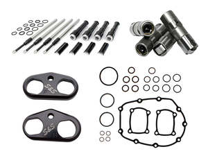 Cam Install Kit - Black Pushrods. Fits Milwaukee-Eight 2017up - Rollies Speed Shop